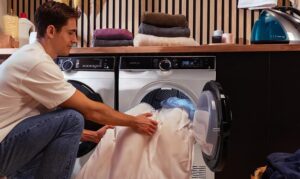 secadora bomba de calor con capacidad de 10kg, clase c (equivalente a clase a+++), motor inverter plus y certificación woolmark