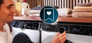 secadora bomba de calor con capacidad de 10kg, clase c (equivalente a clase a+++), motor inverter plus y certificación woolmark