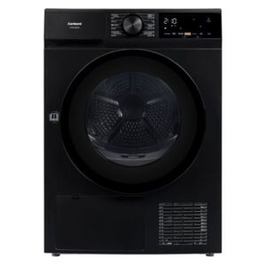 secadora corbero csbcm850n 8kg b.calor c negro display led // 14 programas // control táctil // 5 niveles de secado // inicio en diferido hasta 24 h // pausa+carga // función antiarrugas // purificación luz uv // sistema de detección de errores // alt x an x lar: 845 x 600 x 595 mm