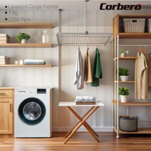 LAVADORA CORBERO 7KG CATEGORIA SUPERIOR
