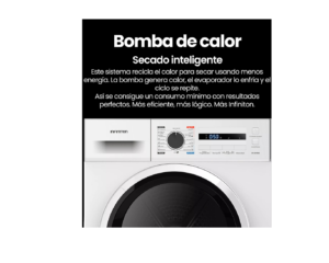 secadora sdbc7ewl 7kg b.calor infiniton