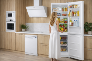 frigorífico combi corbero cch324ew nf 186cm