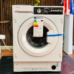 lavadora sharp 8kg tara superior "encastre"