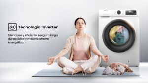 LAVADORA 10Kg Tara HISENSE Superior