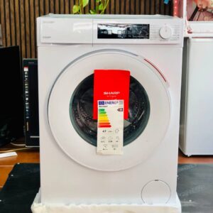 lavadora sharp 8kg 1200rpm con tara estetica