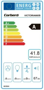 campana cristal negro corbero victoria660b