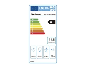 campana corbero 60 cristal blanco victoria660w