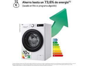 Lavadora LG Inteligente 10kg Vapor "Tara" 