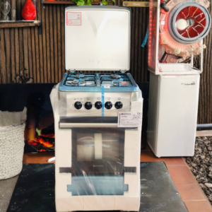 cocina gas butano 4f. 50cm con tara inox