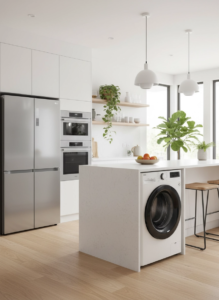 lavadora lg inteligente 10kg vapor "tara"