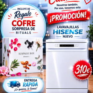 lavavajillas hisense 60cm. blanco nuevo