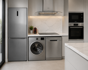 Frigorífico combi N/F 188x70cm Inox "Tara"