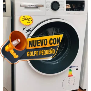Lavadora BOSCH de 10Kg de carga. Motor EcoSilence